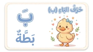 بطاقات تعليم الحروف