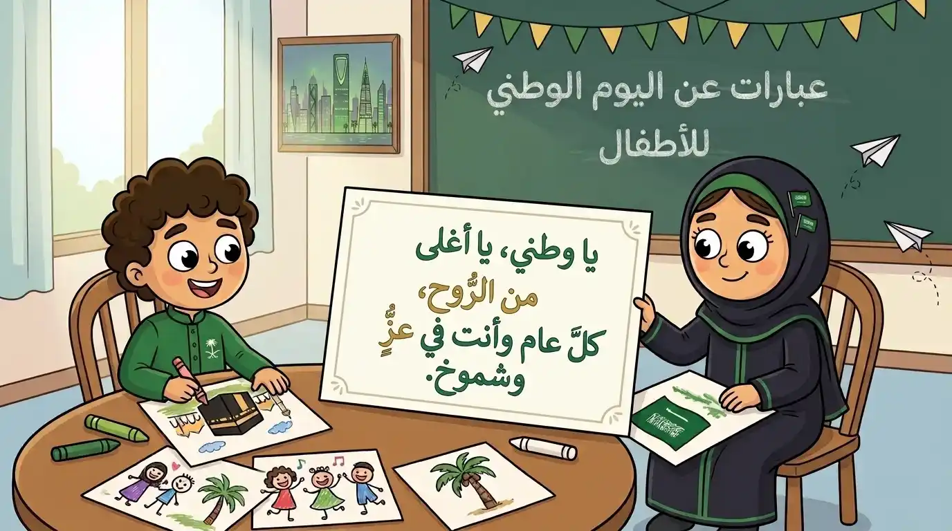عبارات عن اليوم الوطني للاطفال