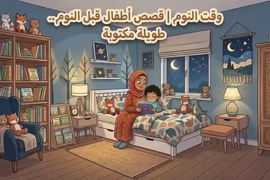 وقت النوم | قصص أطفال قبل النوم طويلة​ مكتوبة