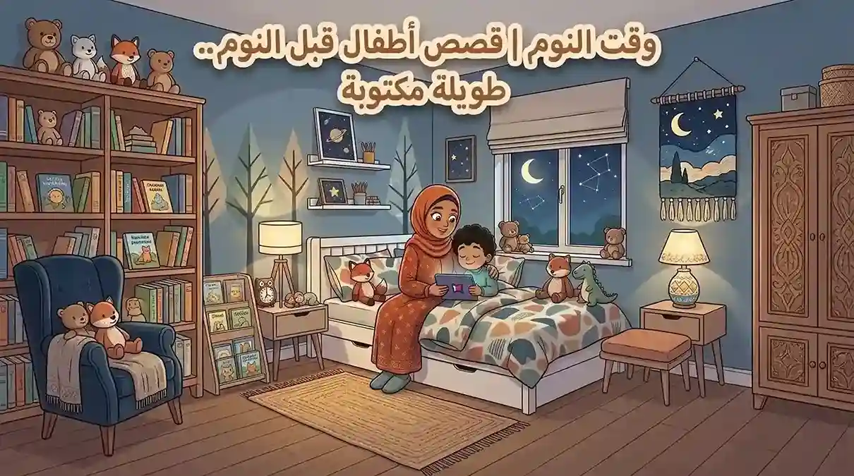 وقت النوم | قصص أطفال قبل النوم طويلة​ مكتوبة