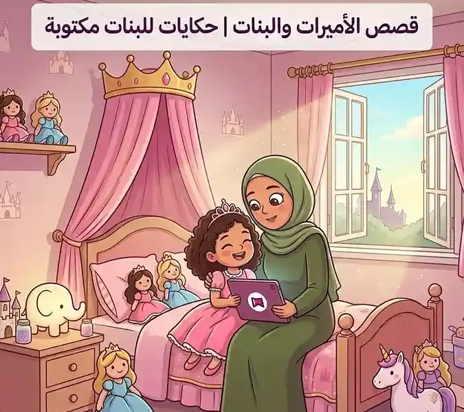 قصص الأميرات والبنات مكتوبة
